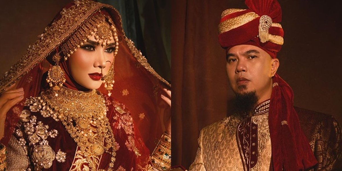 6 Photoshoot of Ahmad Dhani and Mulan Jameela with Indian Theme, Inspired by 'The Sexiest Creature of God'