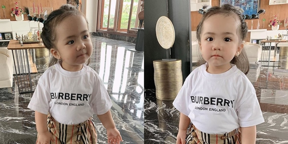 6 Portraits of Momo Geisha's Child Who Gets Cuter at 16 Months Old, Wearing Branded Outfits Like a Little Socialite