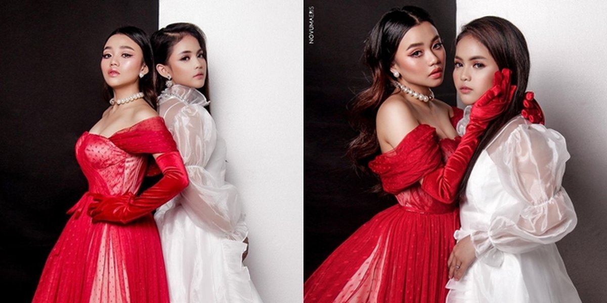 6 Potret Aulia DA4 and Putri DA4 Styled Like 'Bawang Merah-Bawang Putih', Beautiful and Graceful Like Princess