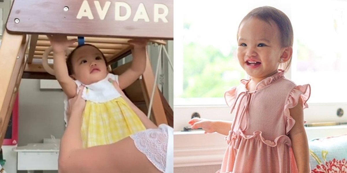 6 Pictures of Baby Claire, Shandy Aulia's Daughter, Doing Sports, Netizens Remind Her to Wear Underwear - Said to be Getting Smarter and Aware of the Camera Now