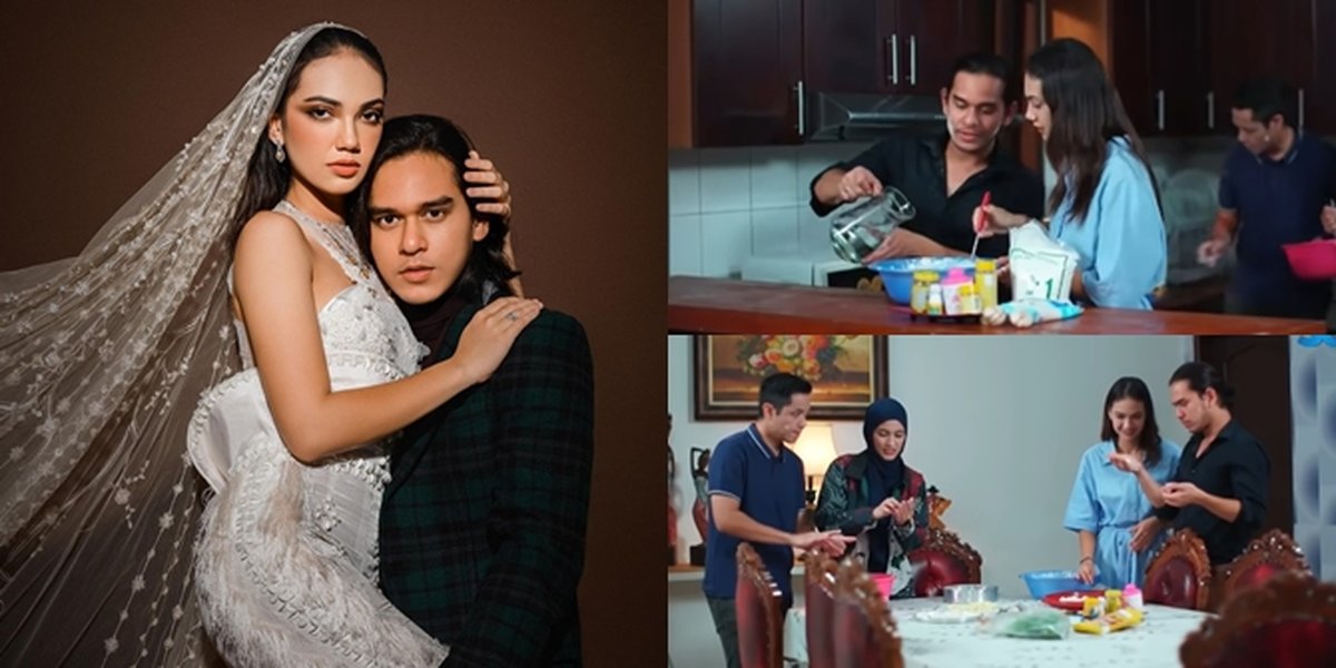6 Pictures of Bucin and Kusut's 'SAMUDRA CINTA' Making Cilok, Compact Mixing - Still Romantic