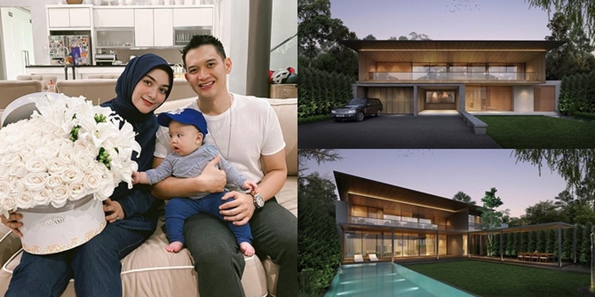 6 Portraits of Citra Kirana and Rezky Aditya's New House, Modern Luxury with a Large Swimming Pool - Becoming Shireen Sungkar's Neighbor