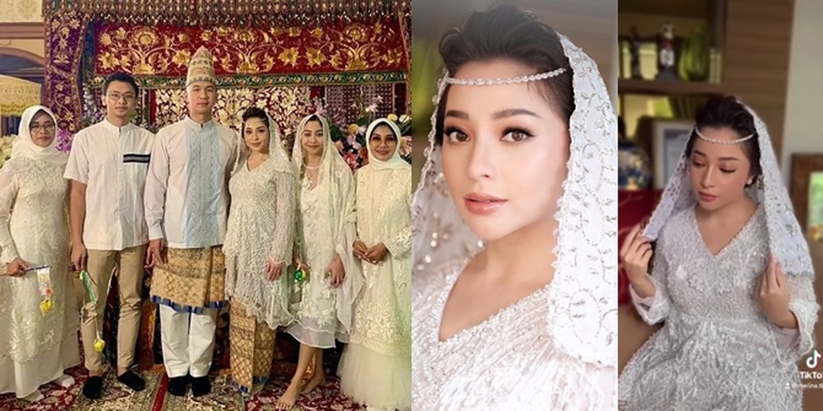 6 Portraits of Nikita Willy's Makeup and Dress Details in the 4-Month Religious Ceremony, Called Bumil Becoming More Beautiful - Her Curly Hair Becomes the Highlight