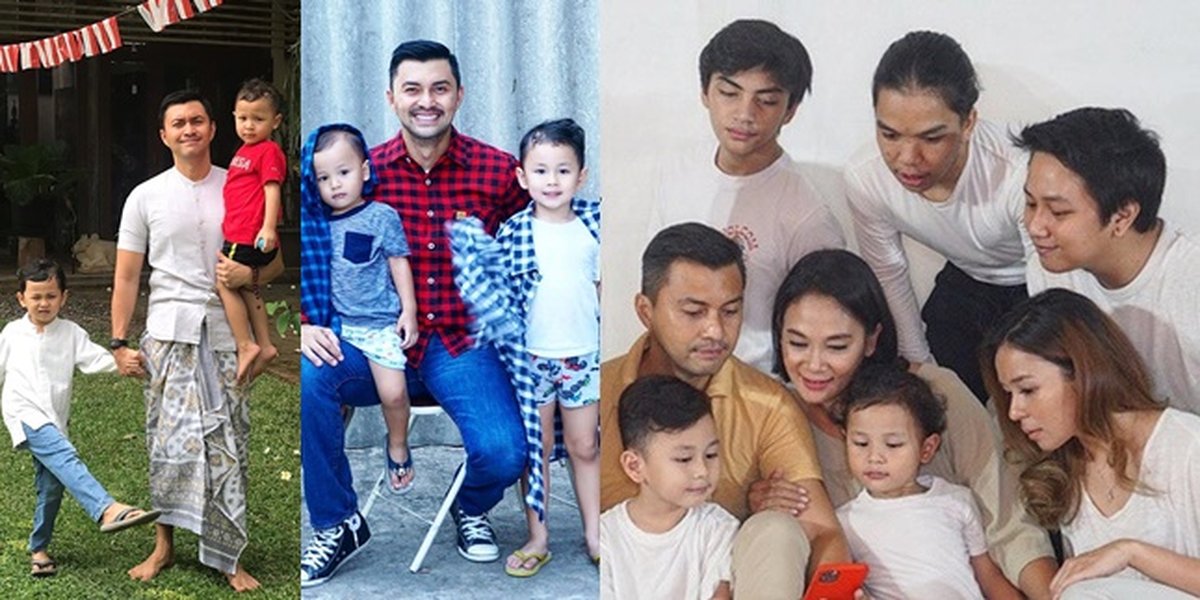 6 Portraits of Anjasmara's Closeness with His Grandchildren, Becoming a Beloved Grandfather at the Age of 44