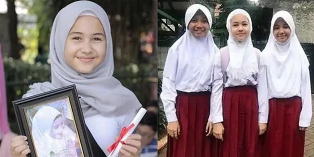 6 Old Photos of Sandrinna Michelle, Star of 'DARI JENDELA SMP' When She Was Still in Elementary School, Beautiful with Hijab - Her Star Aura Already Shines