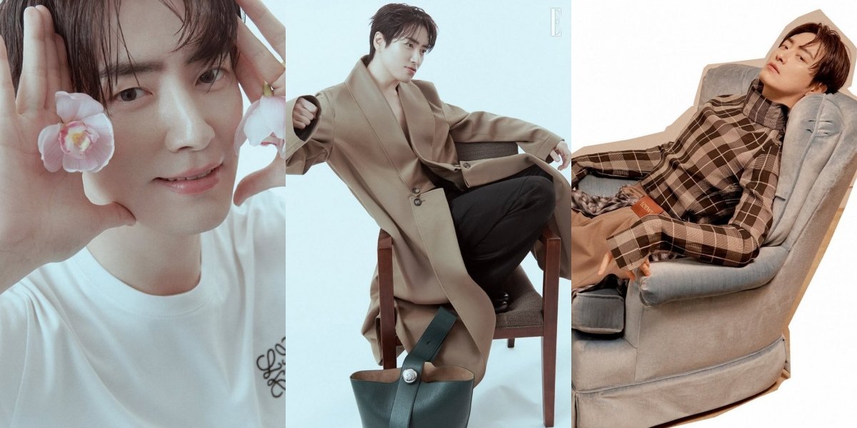 6 Portraits of Lee Joon Hyuk as the Cover Model for Elle Man, Handsome and Ageless Even at 40 Years Old