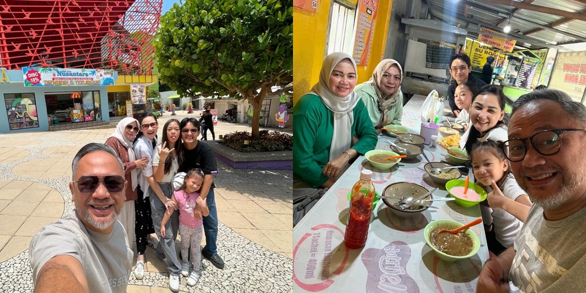 6 Photos of Mona Ratuliu's Vacation in Malang, Enjoying Noodles and Es Teler Dempo - Grilled Corn in Tawangmangu Never Missed