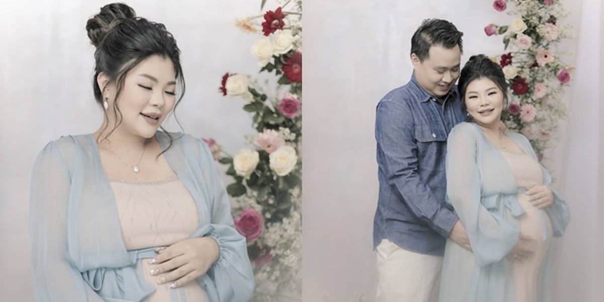 6 Portraits of Maternity Wendy Lo, Sarwendah's Beautiful Sister who Radiates Maternal Aura