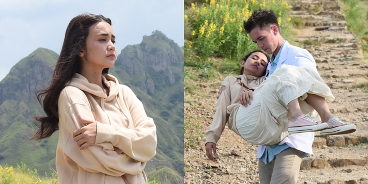 6 Photos of Michelle Ziudith while Filming 'BADAI PASTI BERLALU' in Labuan Bajo, Total Fight Scenes