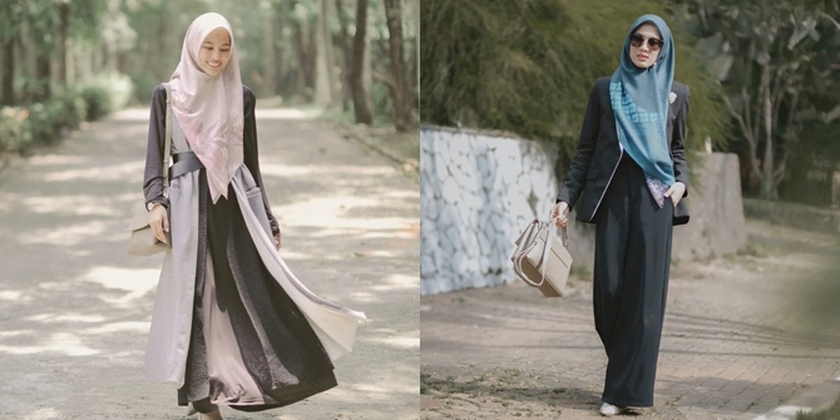 6 Photos of Alyssa Soebandono's OOTD, Star of the Soap Opera 'CINTA AMARA', Always Looking Cool with a Long Hijab