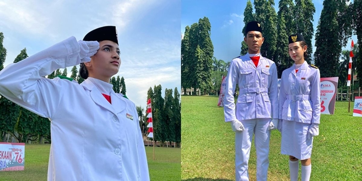 6 Portraits of 'DARI JENDELA SMP' Cast Members When They Become Flag Raisers, Looking Handsome and Neat - Saskia Chadwick Becomes the Spotlight