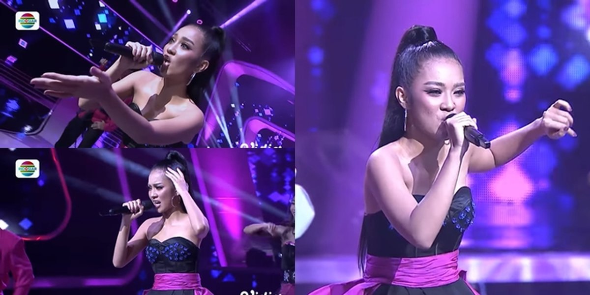 6 Photos of Jessica Akademia's Performance from Jakarta in Pop Academy, Captivatingly Singing the Song 'Sayang'