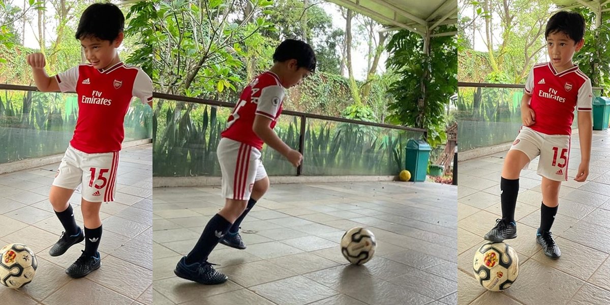 6 Potret Rafathar Playing Soccer, Netizens Say He's Getting Handsome - Has Talent from His Father