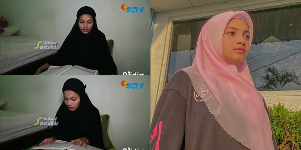 6 Portraits of Queen Sofya from 'DARI JENDELA SMP' While Reciting the Quran During Shooting, Managed to Read the Quran Even for a Short Time