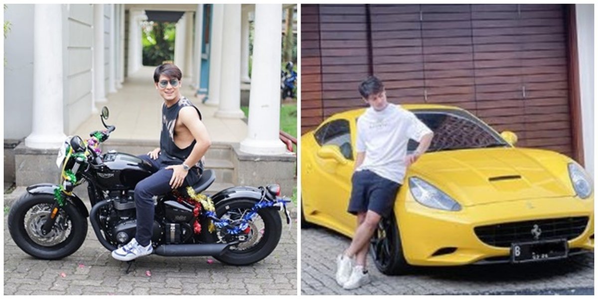 6 Portraits of Rizky Billar with His Collection of Luxury Motorcycles and Cars, Super Macho!