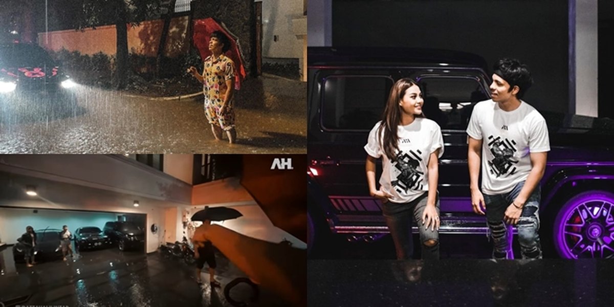 6 Portraits of Aurel Hermansyah and Atta Halilintar's New House Flooded, Still Under Renovation - Lamborghini Car Almost Submerged