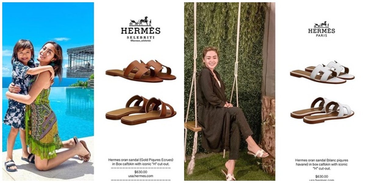 6 Portraits of Celebrity Hermes Sandals, Their Prices Alone Can Make You Lose Work Spirit