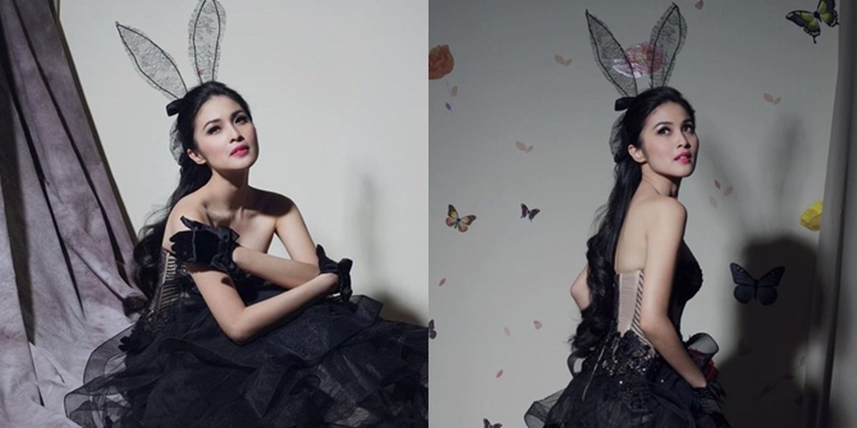 6 Beautiful and Adorable Portraits of Sandra Dewi with Bunny Ears, Like a Disney Princess - Making Netizens Can't Believe She Already Has 2 Children
