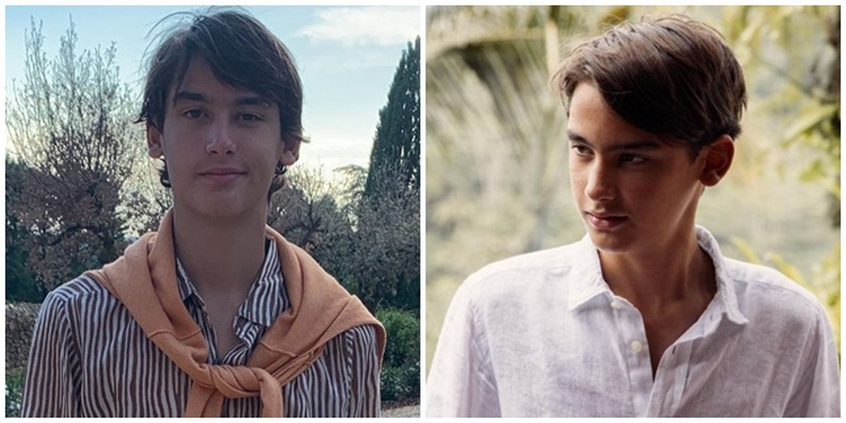 8 Handsome Portraits of Frederik Kiran, Soekarno's Grandson who is Growing Up - Posing Riding a Becak in Paris Draws Attention