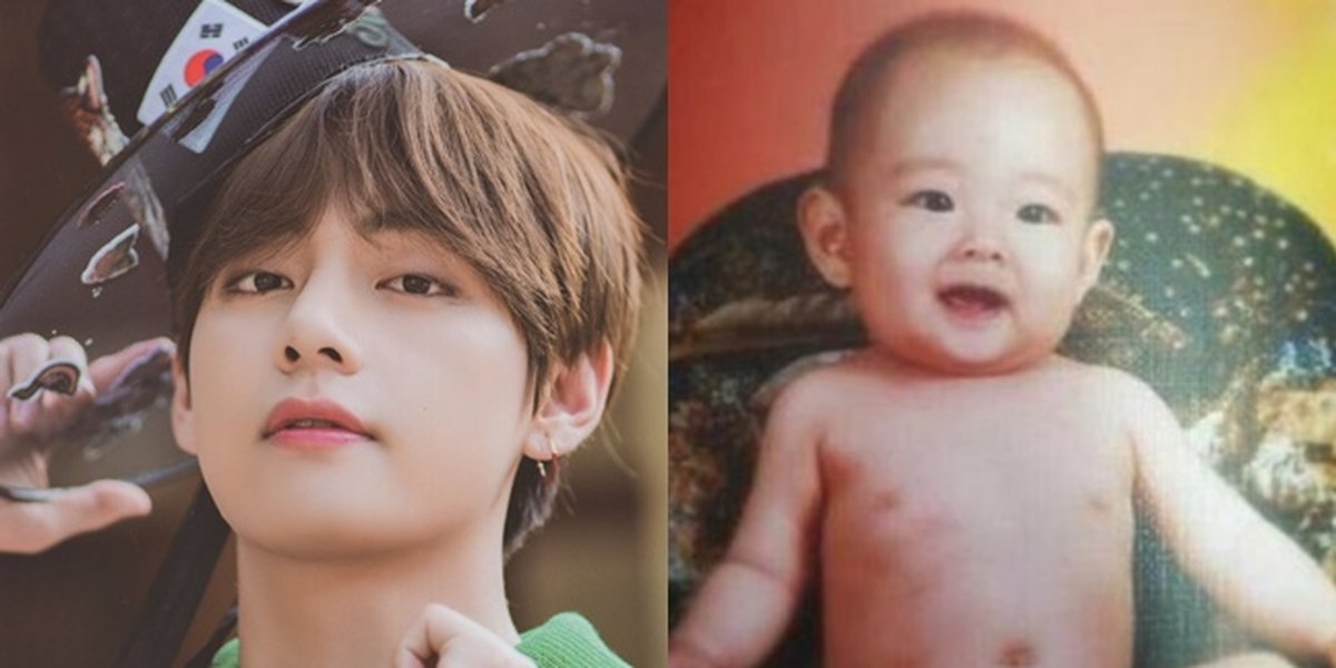 6 Portraits of V BTS When Still 1-2 Years Old, Adorable Little Baby!