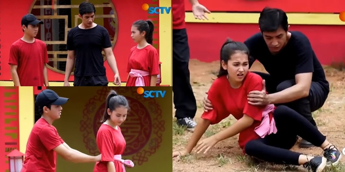 6 Pictures of Wulan and Joko Practicing Barongsai Together in 'DARI JENDELA SMP', Annoyed But Still Love Each Other