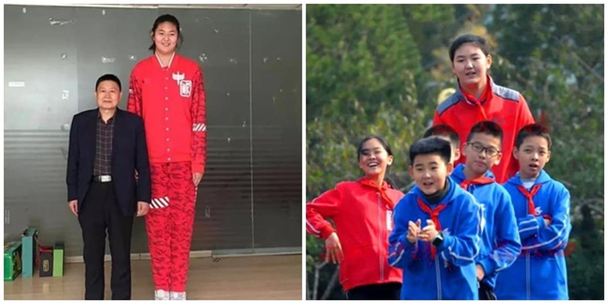 6 Portraits of Zhang Ziyu Who Went Viral Because of Being 2 Meters Tall Despite Being 14 Years Old, Mentioned as The Next Yao Ming