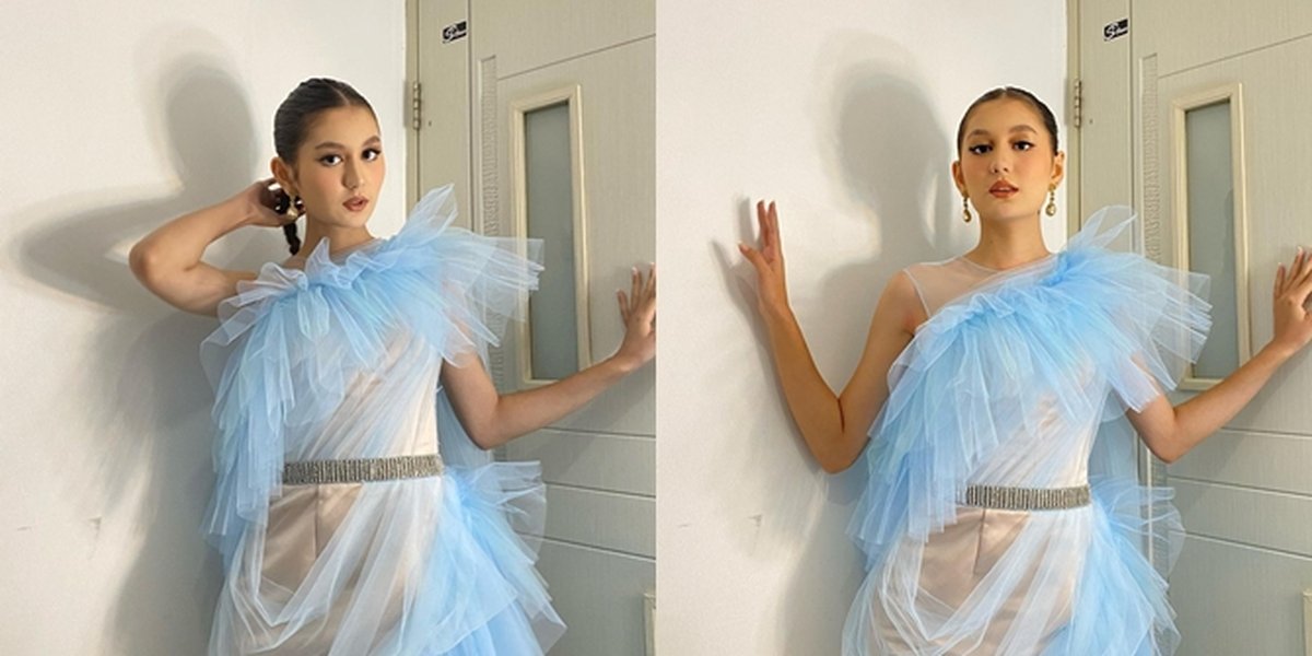 6 Portraits of Zoe Jackson, the Star of 'BUKU HARIAN SEORANG ISTRI' at the 2021 Infotainment Awards, Wearing a Unique Designed Dress - Her Long Legs Become the Highlight