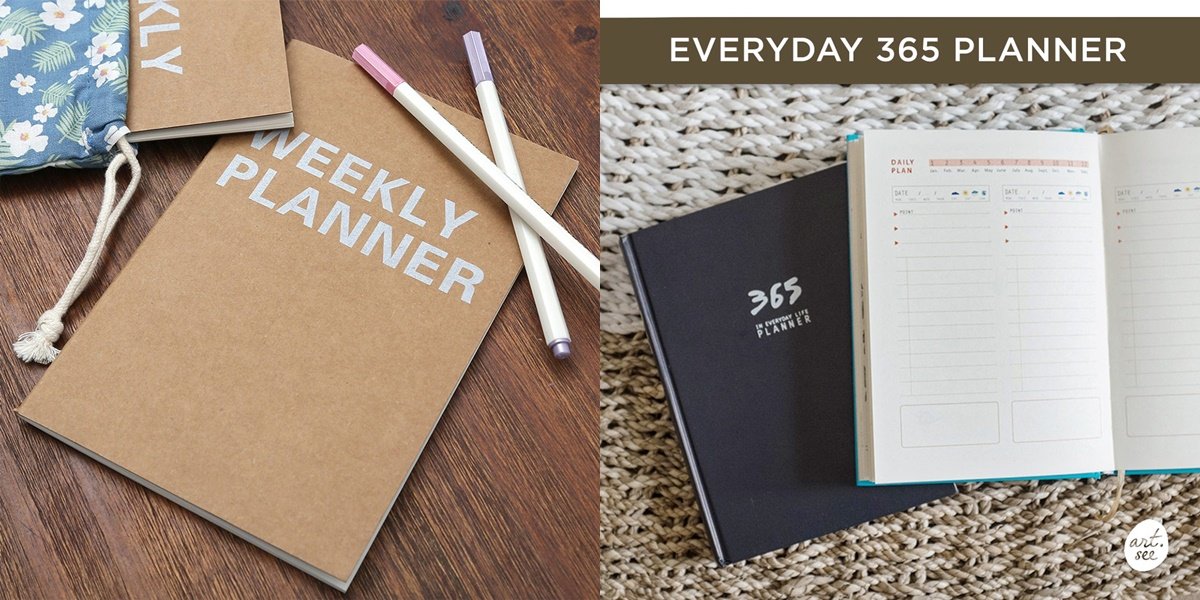 6 Best Planner Book Recommendations with Unique Designs, Making Organizing Agendas Easier