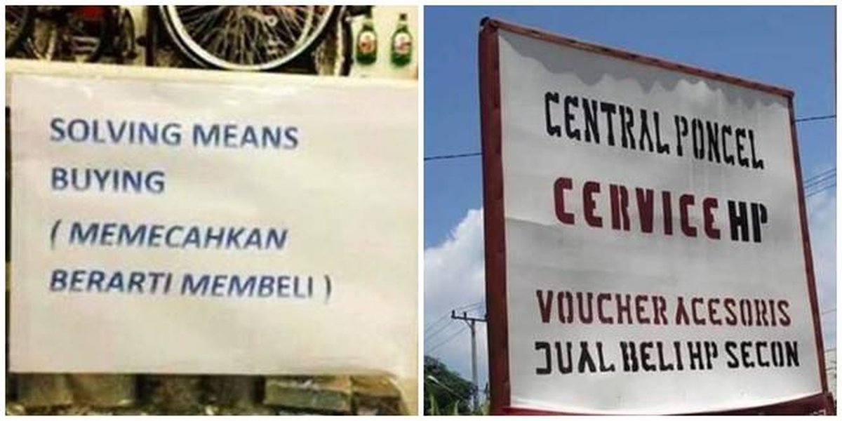 7 Failed English That Can Make You Laugh Out Loud!