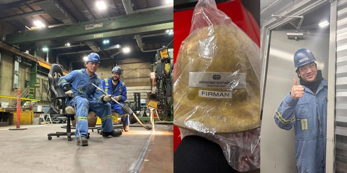 7 Months as a Metal Welder in Canada, Tengku Firmansyah's Promotion