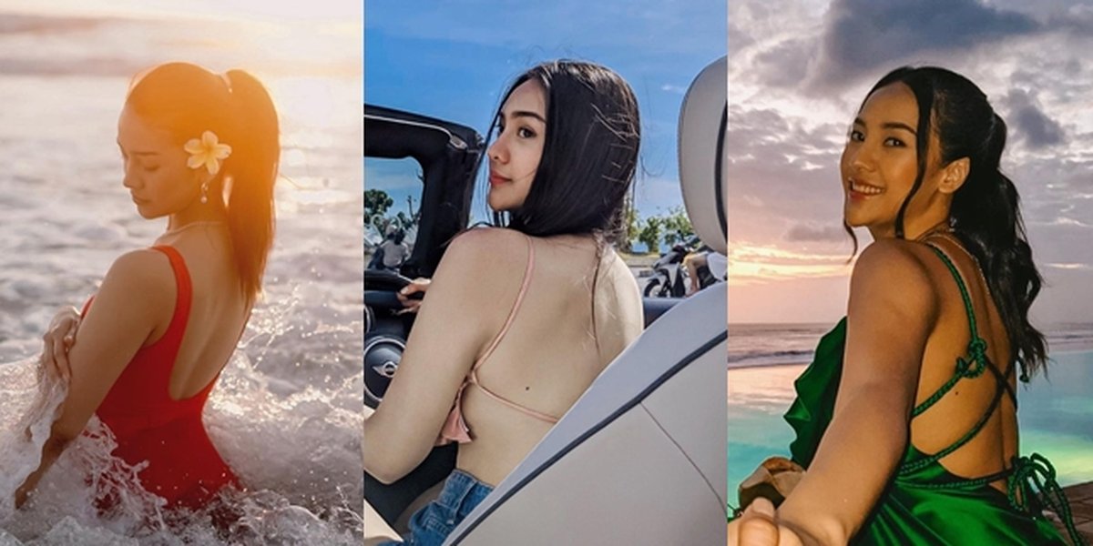 8 Series of Photos of Anya Geraldine Showing Her Smooth Back, Making Netizens Focus on Her and Reminded to Cover Her Aurat