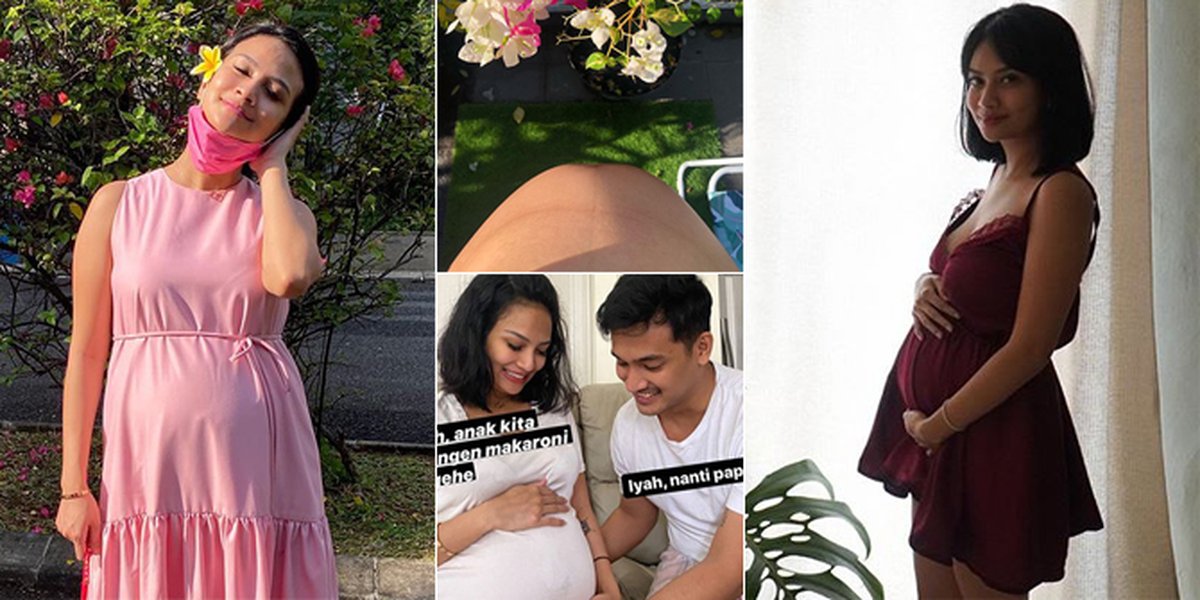 7 Photos of Vanessa Angel's Growing Baby Bump, Still Beautiful at 6 Months Pregnant