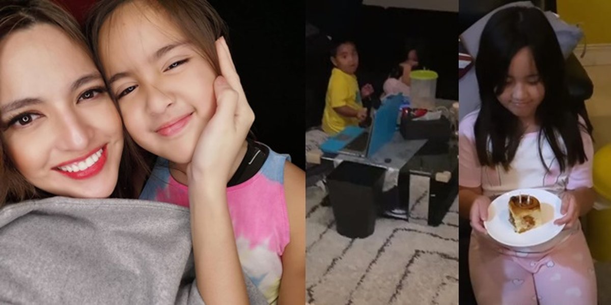 7 Photos of Mikhayla's Birthday Surprise, Nia Ramadhani's Child, Receives a Simple Birthday Cake - Sweet Video Message from Mama