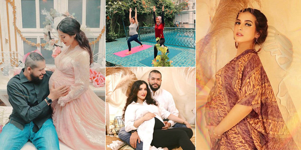 7 Beautiful Photos of Tasya Farasya Showing off Her Growing Baby Bump, Earns Praise from Netizens