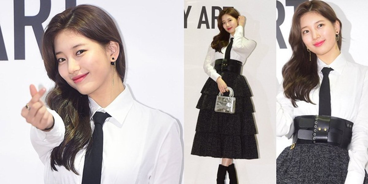 7 Beautiful Photos of Suzy Wearing Layered Skirts, Spreading Smiles and Love