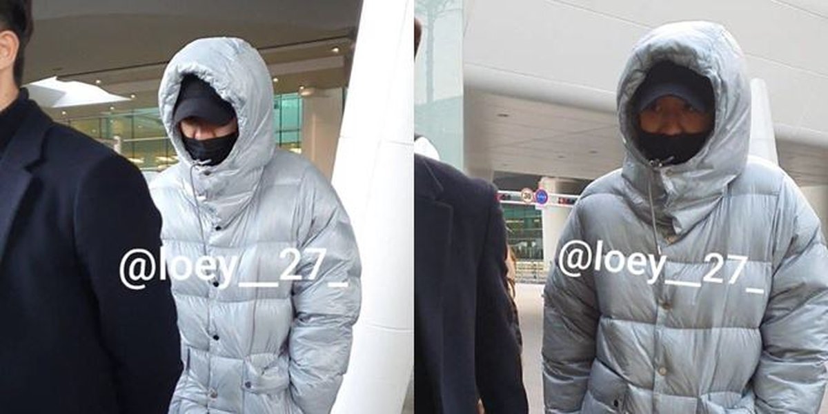 7 Photos of Chanyeol EXO at Incheon Airport After Coming from Bali, Immediately Wearing Thick Jacket Due to Weather Changes
