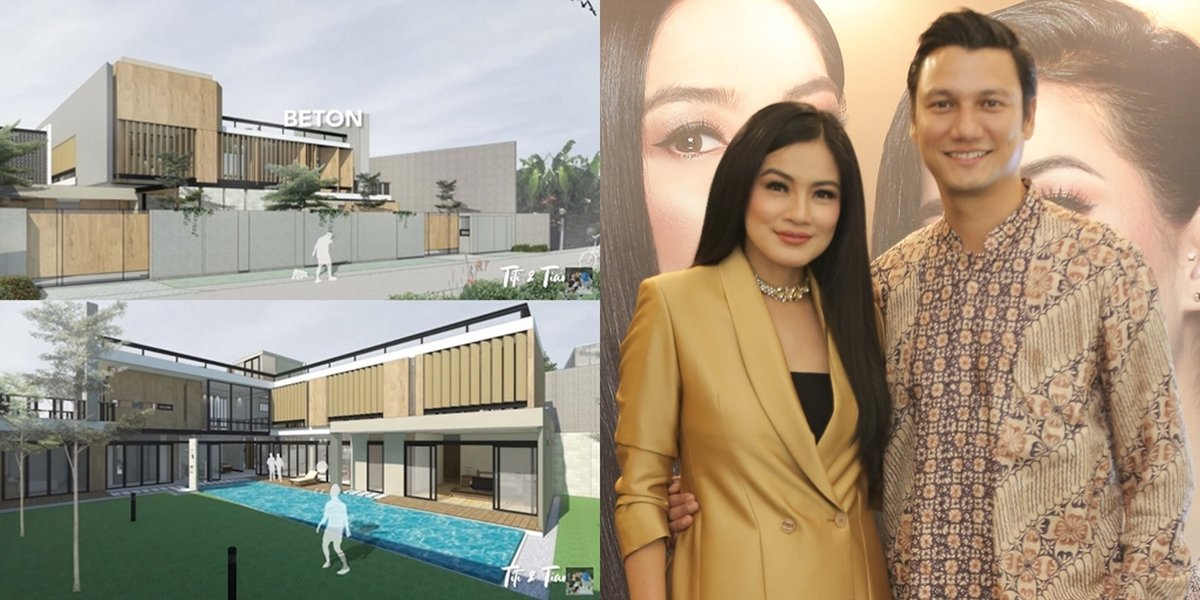 7 Photos of Titi Kamal and Christian Sugiono's New House Interior Design, Luxurious with a Swimming Pool in Front of the Room