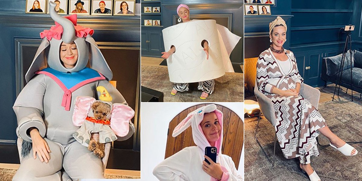 7 Photos of Katy Perry While Pregnant, Still Beautiful Despite Wearing Unique Costumes