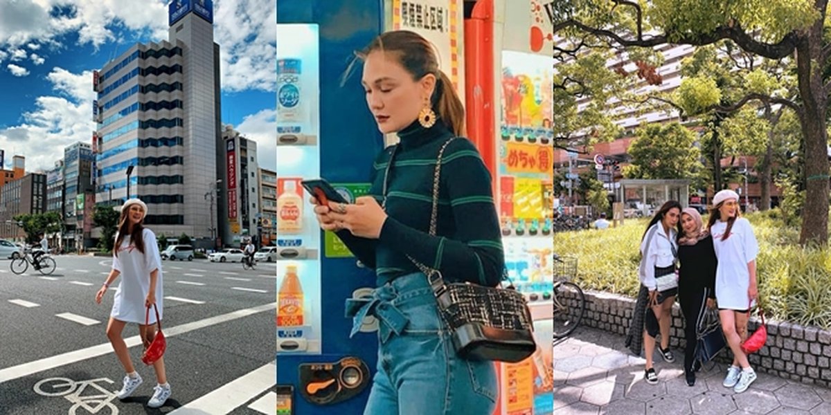 7 Photos of Luna Maya's Vacation in Japan, Having Fun by Herself