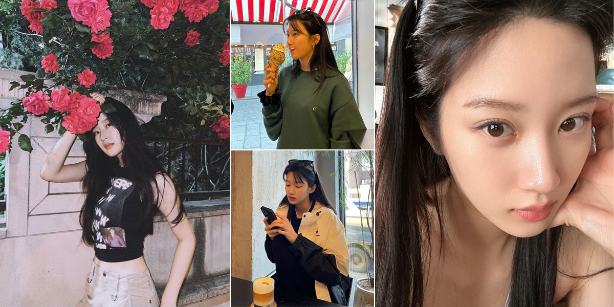 7 Photos of Moon Ga Young with Her Natural Beauty While Dressing Casual in Daily Life