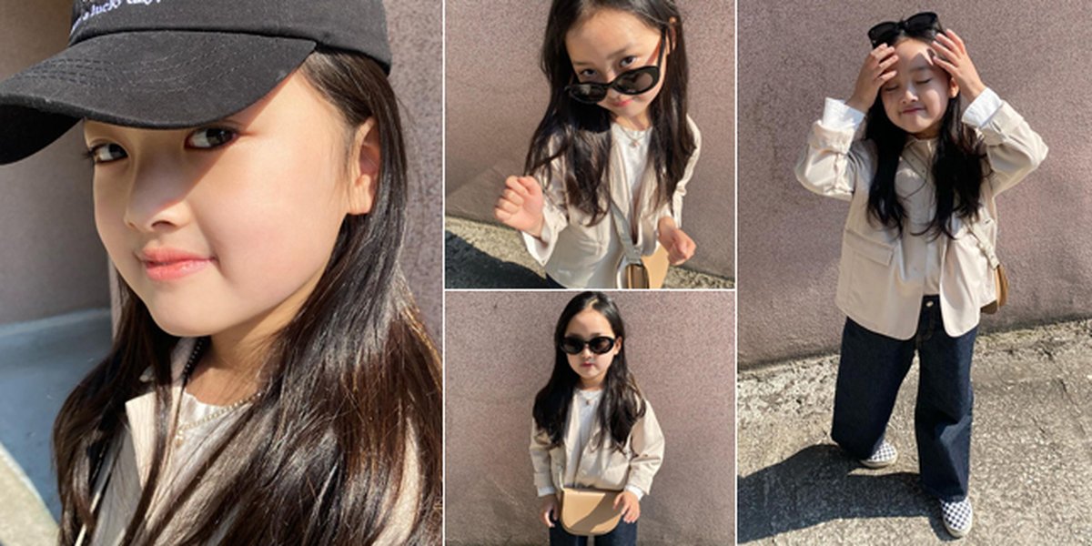 7 Photos of OOTD Kwon Yuli, the Cute Little Ulzzang from Korea with Long Hair, Her Style is Like a Young Lady