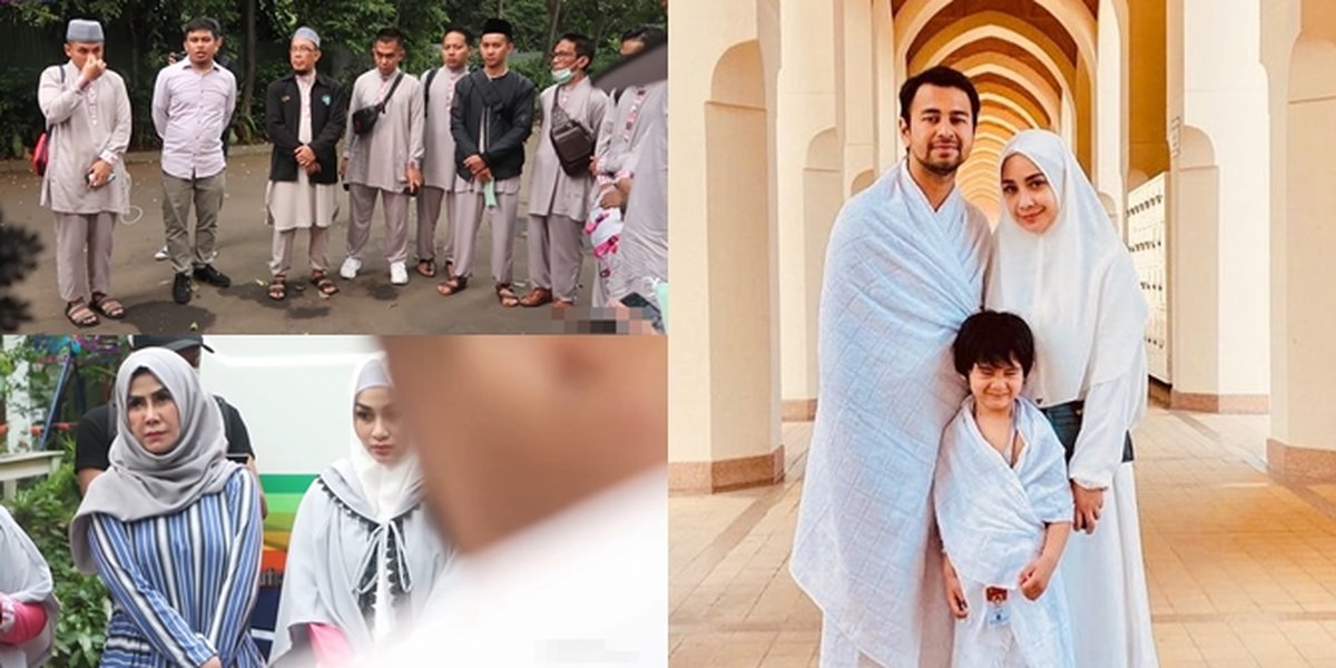 7 Photos of Raffi Ahmad's Employees Departing for Umrah, Searching for Nagita Slavina in Madinah Mall