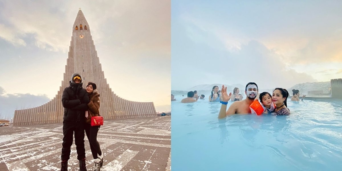 7 Photos of Raffi Ahmad and Nagita Slavina Exploring Iceland, Spending Hours Chasing Aurora