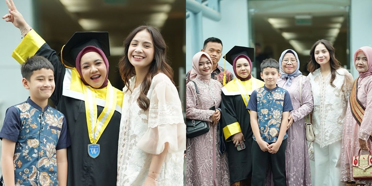 7 Photos of Mbak Lala Finally Graduating with a Bachelor's Degree, Accompanied by Nagita Slavina and Rafathar - Graduated with a GPA of 3.57