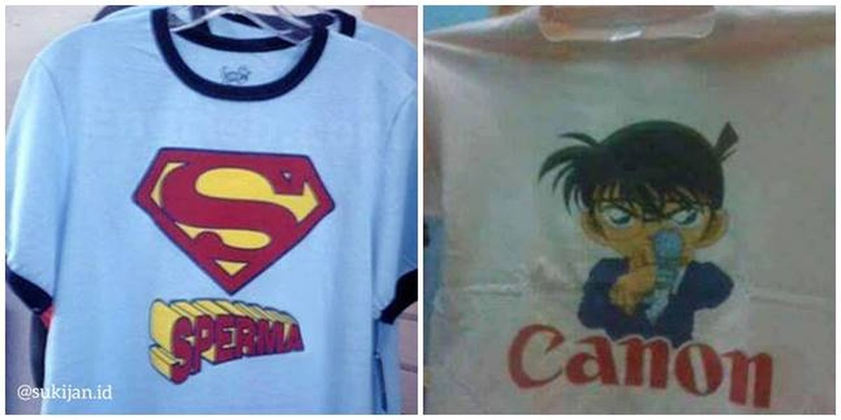 7 Parody Brands of These Outfits Will Make You Embarrassed When Wearing Them