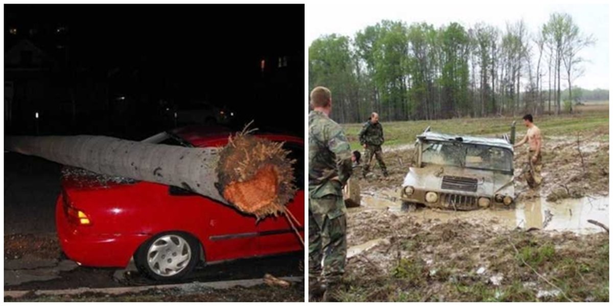 7 Cars that Experienced Unfortunate Situations, Hopefully You Won't Experience Them Too!