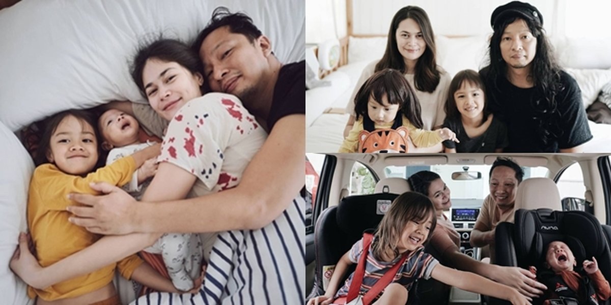 6 Adorable Moments of Ringgo Agus and Sabai's Youngest Child Mars Wearing an Extra Long Wig