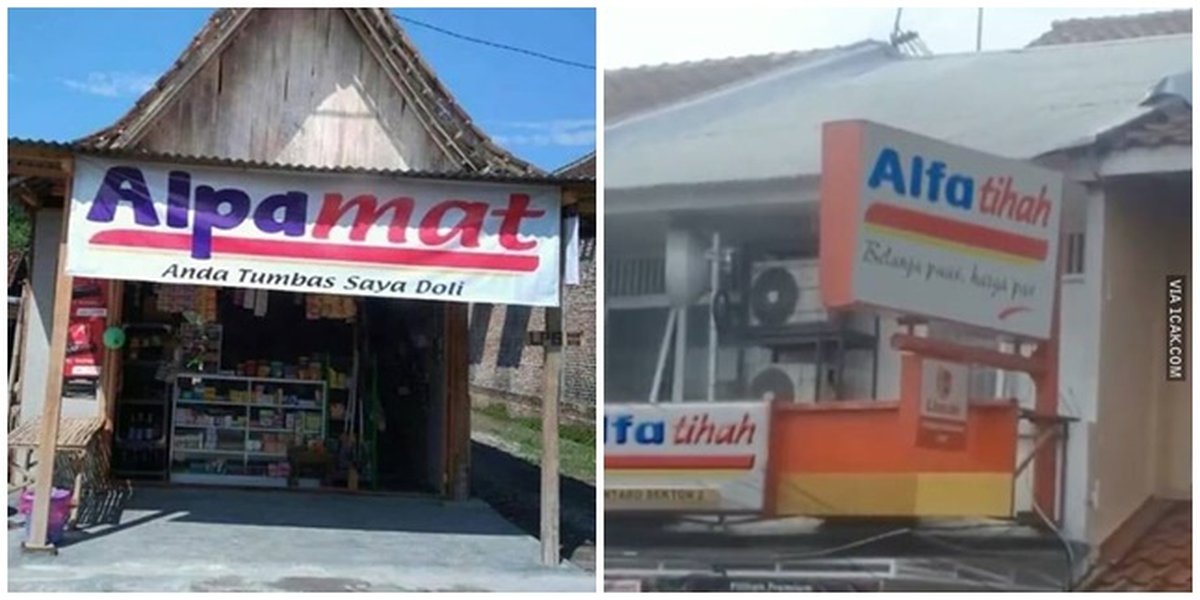 7 Parodies of Minimarket Names Proving that Indonesians are Creative