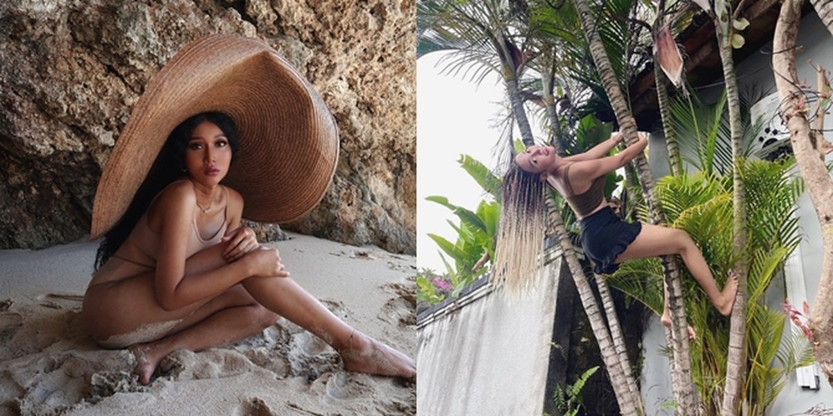 7 Portraits of Lucinta Luna Climbing Trees While Showing Off New Hair, Enjoying a Vacation in Bali Until the Skin Gets Darker - Amazes Netizens