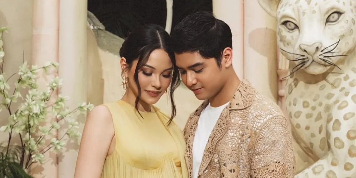 7 Potret Al Ghazali dan Alyssa Daguise Gender Reveal Bertema Safari, Penuh Tangis Haru
